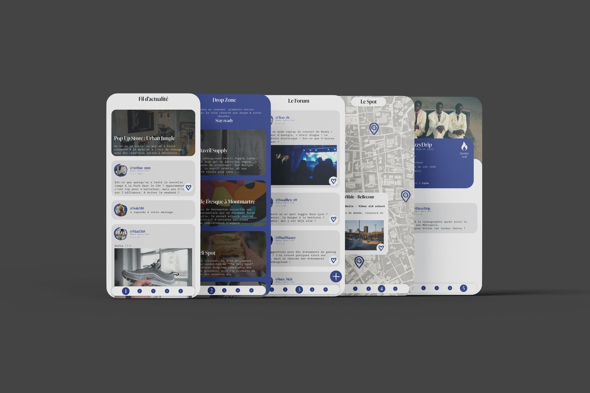 Métropole App Design