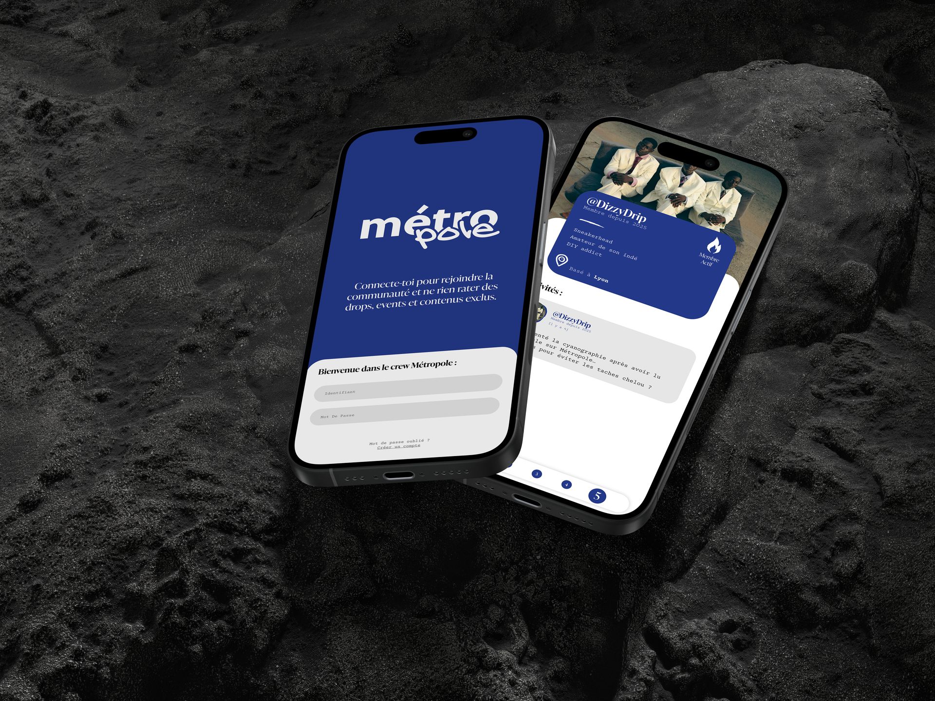 Métropole App Design