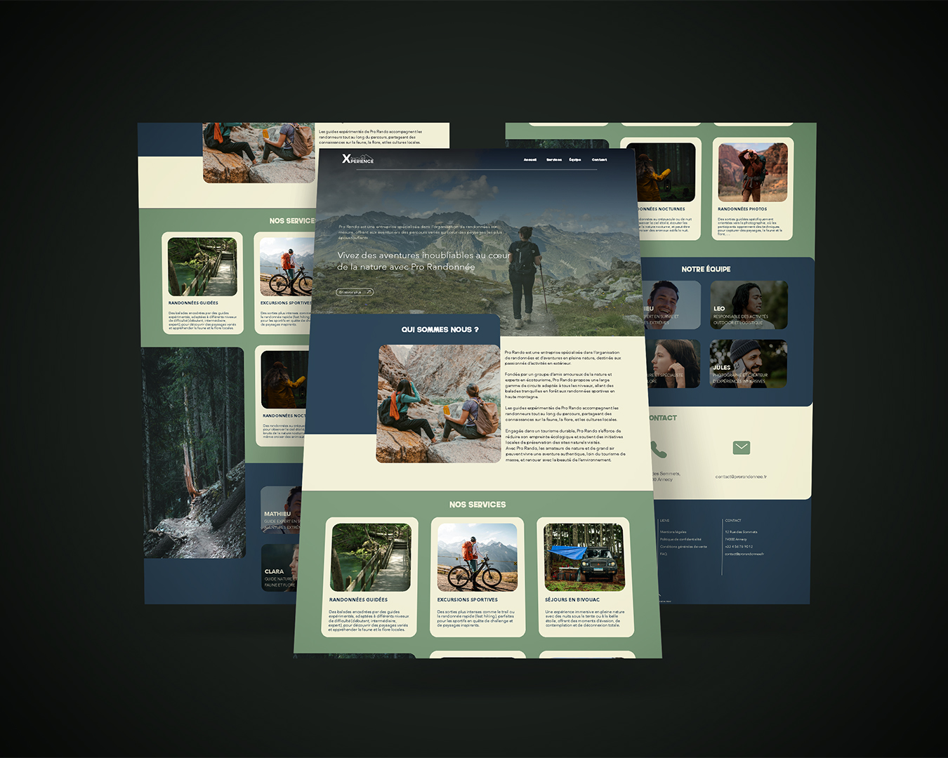 One Pages Web Design